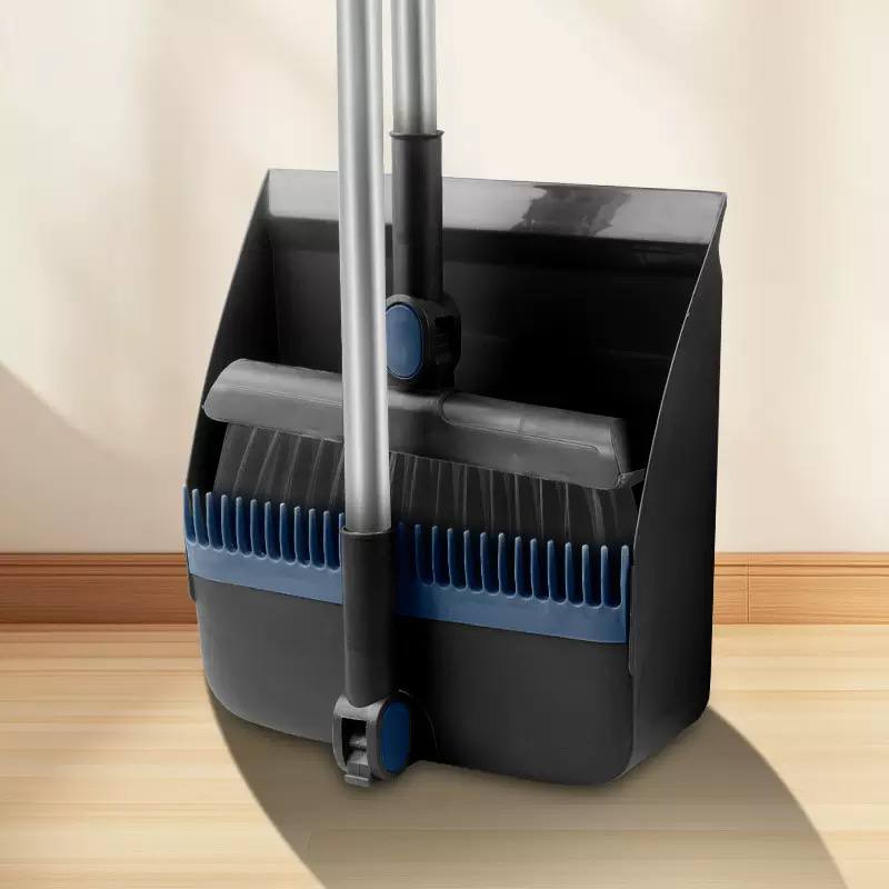  3-in-1 foldable broom and dustpan set image 9
