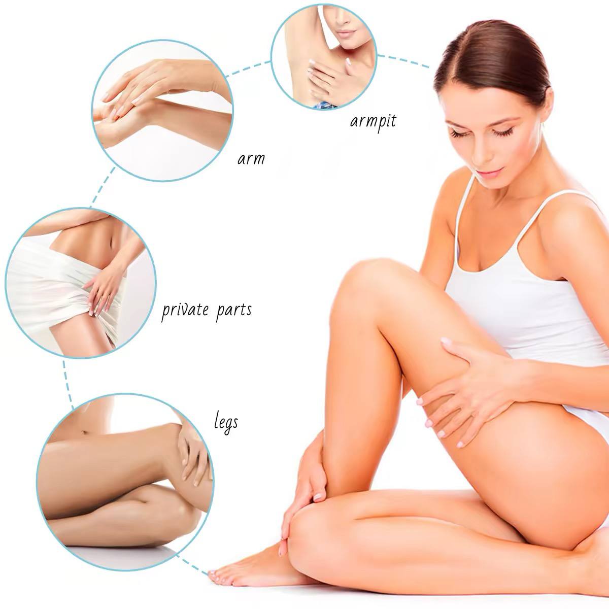 Hair removal spray