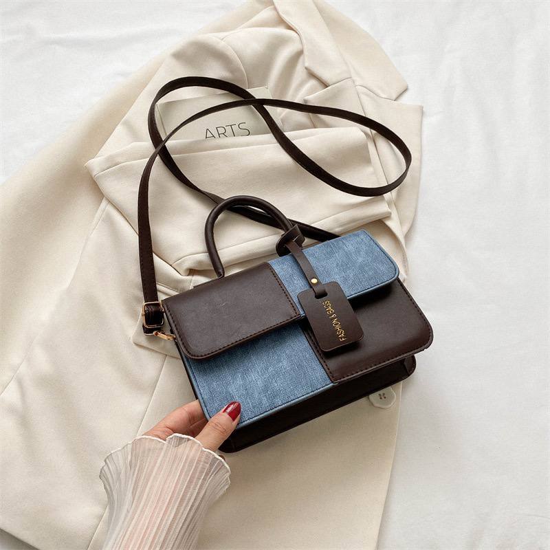  Patchwork crossbody bag