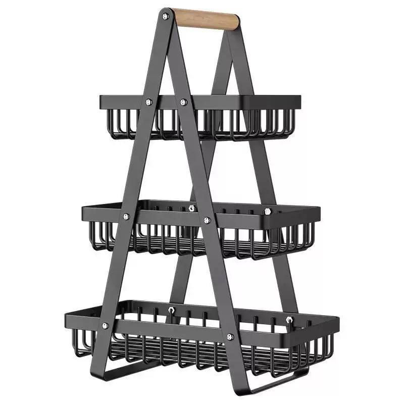 3-tier countertop fruit basket