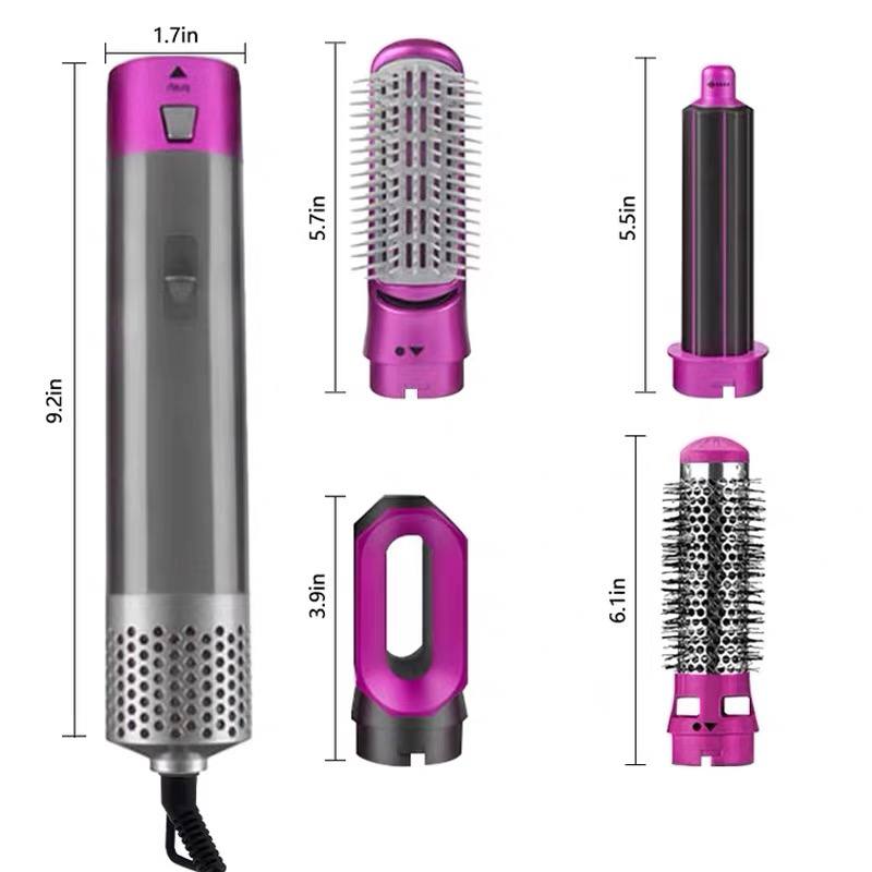 Cylindrical brush attachment