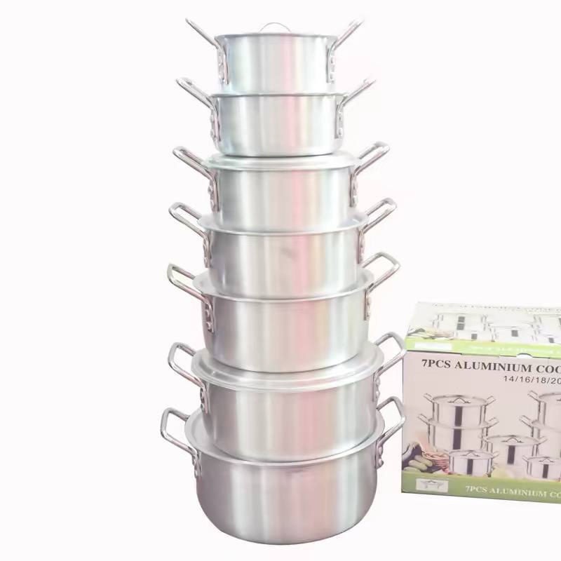  5-piece aluminum cooking pot  image 3
