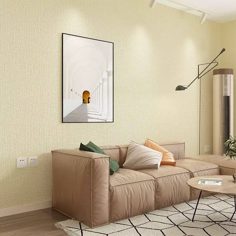  Wolpin White Wallpaper
