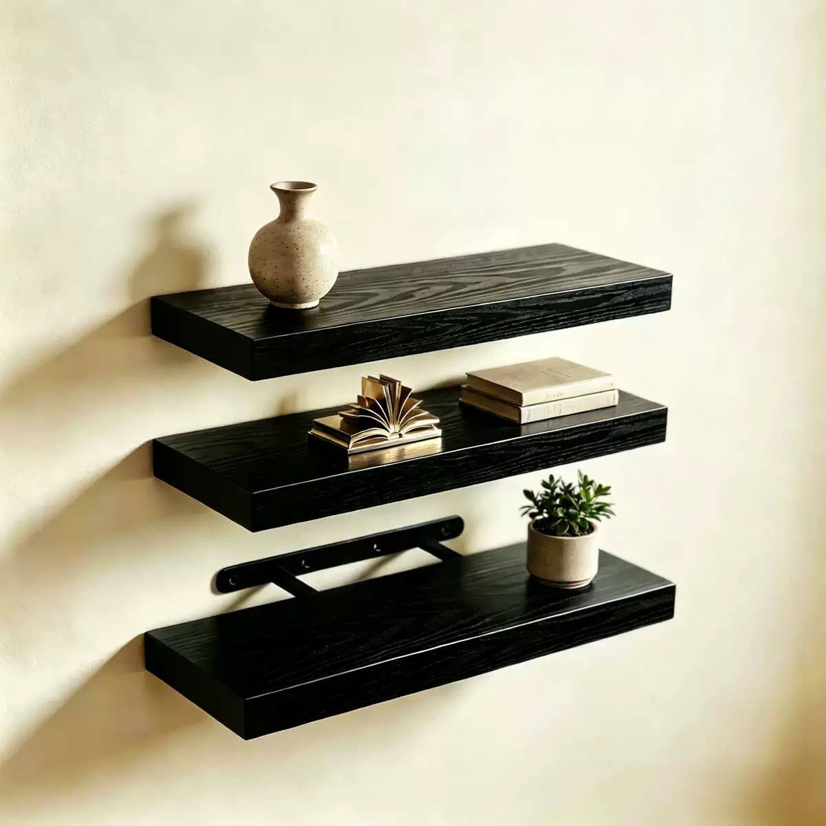 Wall-mounted display shelf image 4