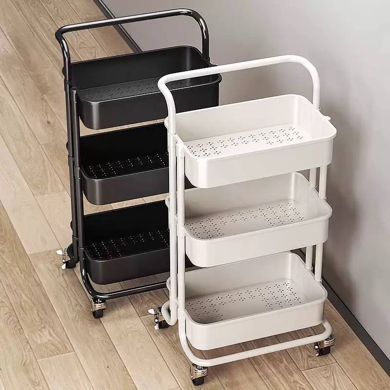 3-tier mobile diaper caddy organizer cart. image 2