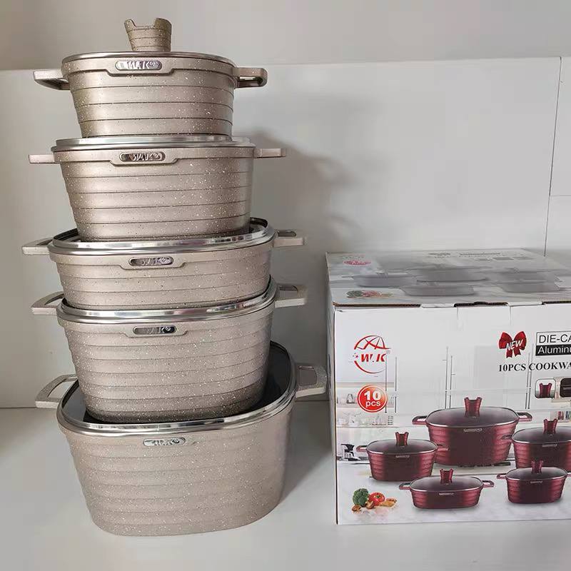 10-piece W.K cookware set  image 2