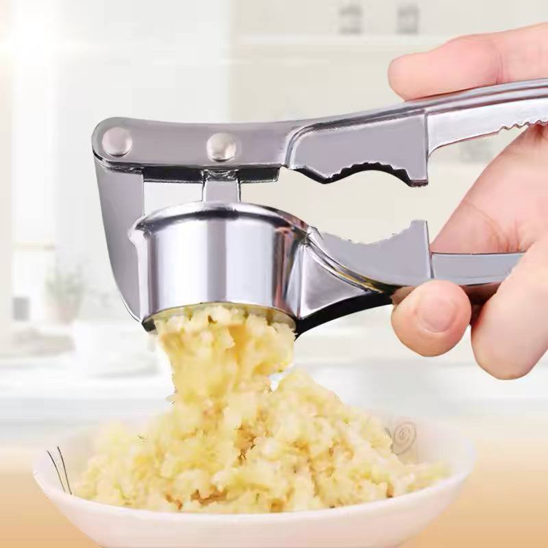  3-in-1 multifunctional garlic press