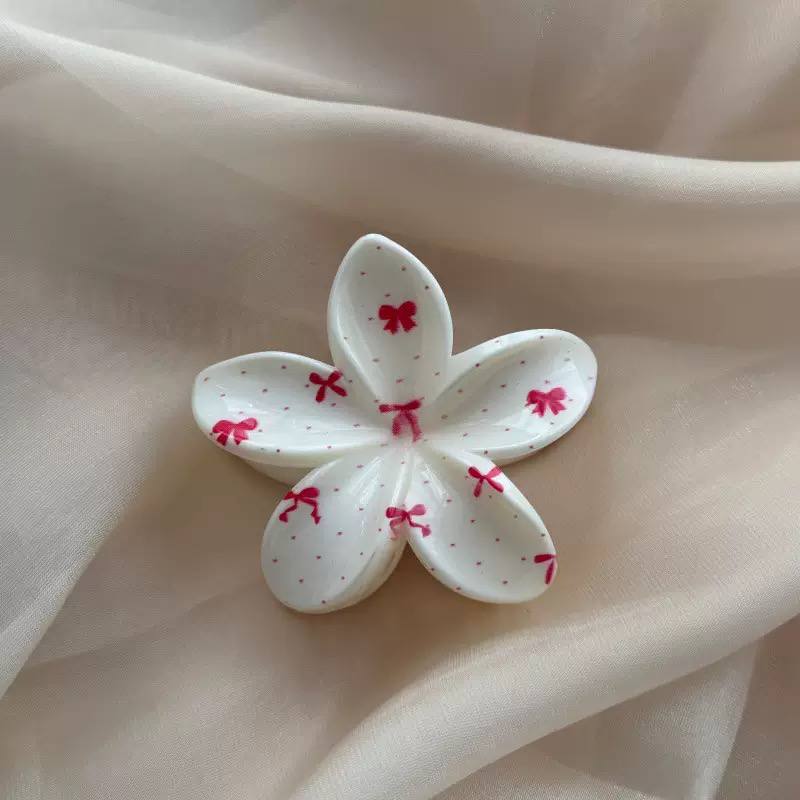 Floral Print Hair Clip image 2