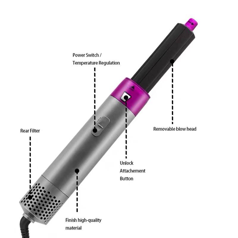 Cylindrical brush attachment image 2