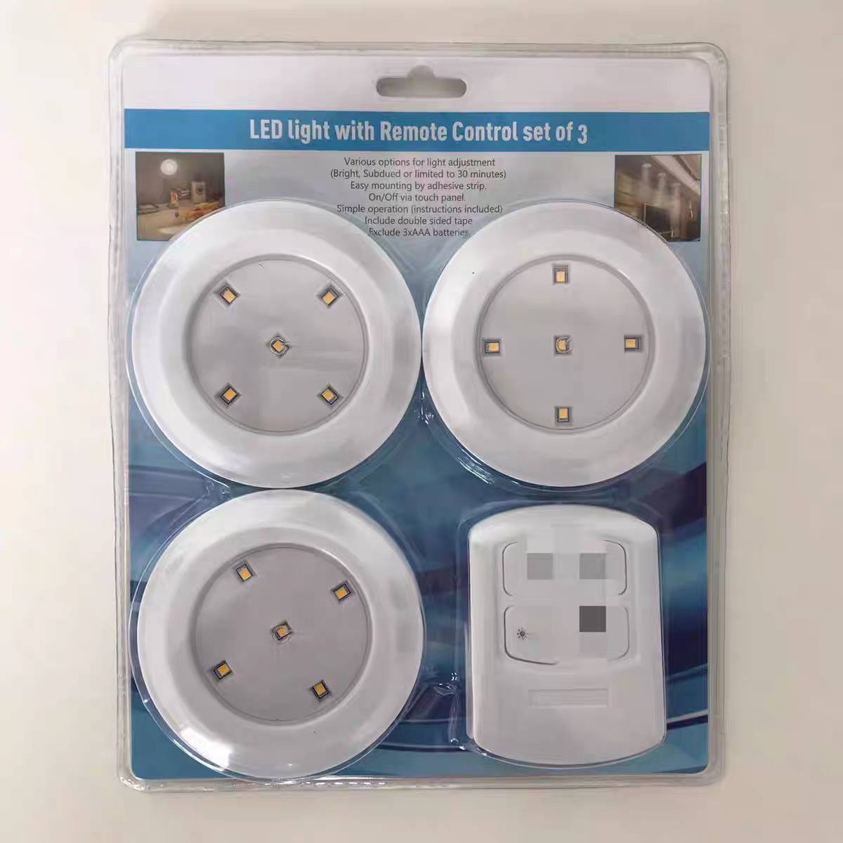 Wireless LED puck lights image 3