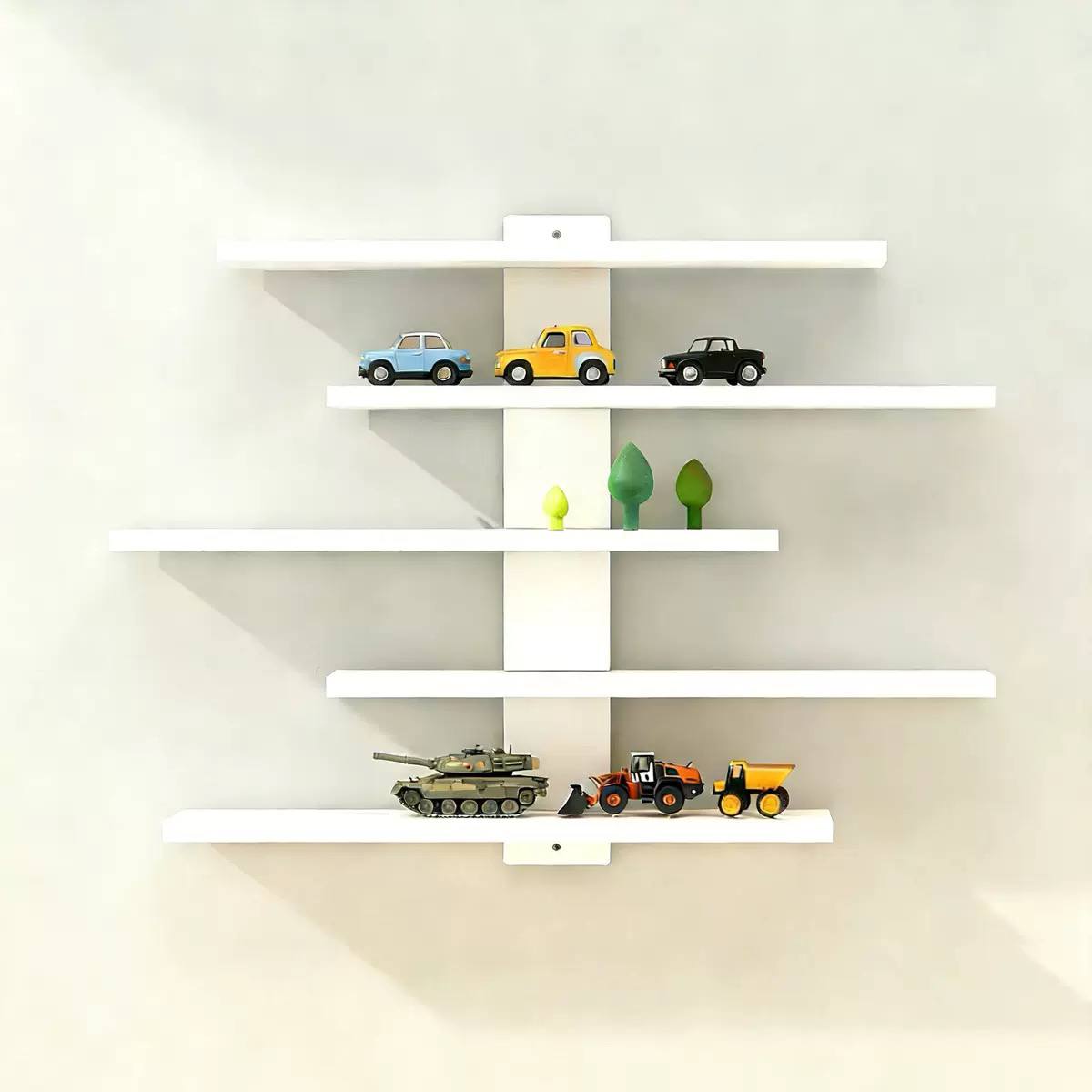 Wall-mounted display shelf image 5