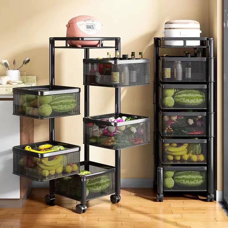 Multi-functional kitchen spice rack