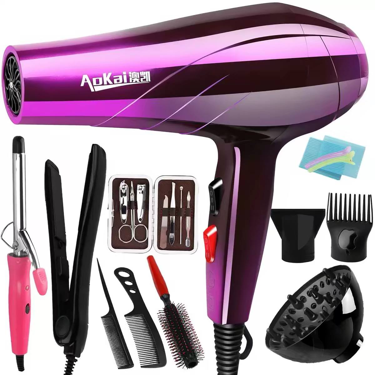  Aokai purple hair dryer