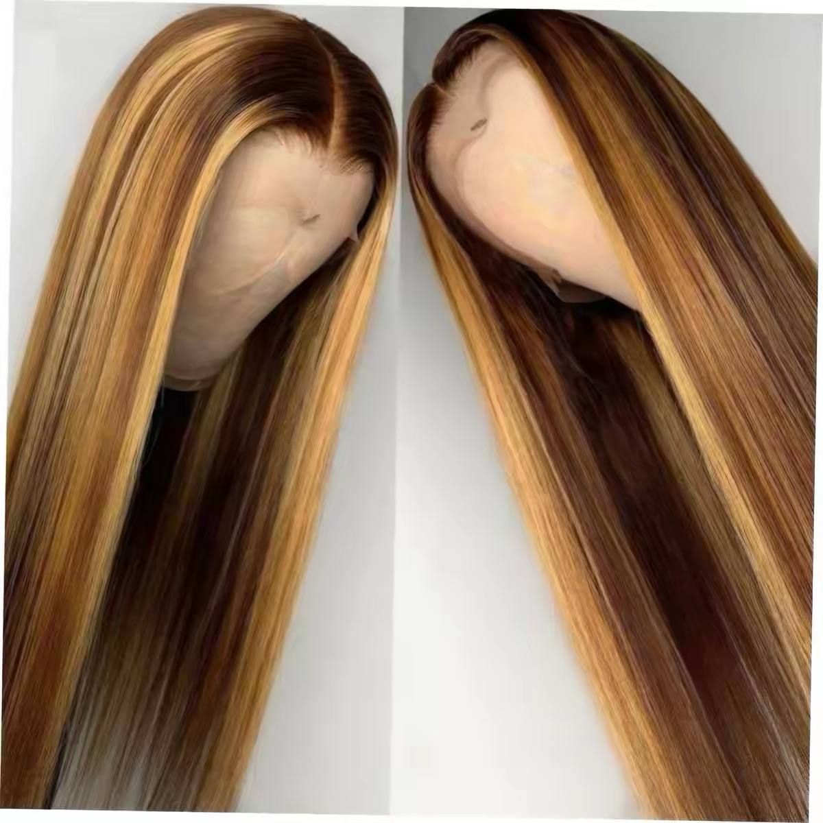 Brazilian human hair lace front wig image 4