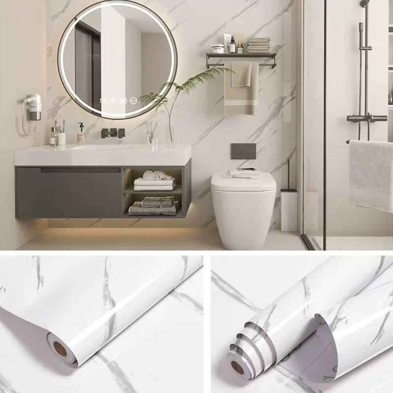  vinyl marble self-adhesive contact paper image 5