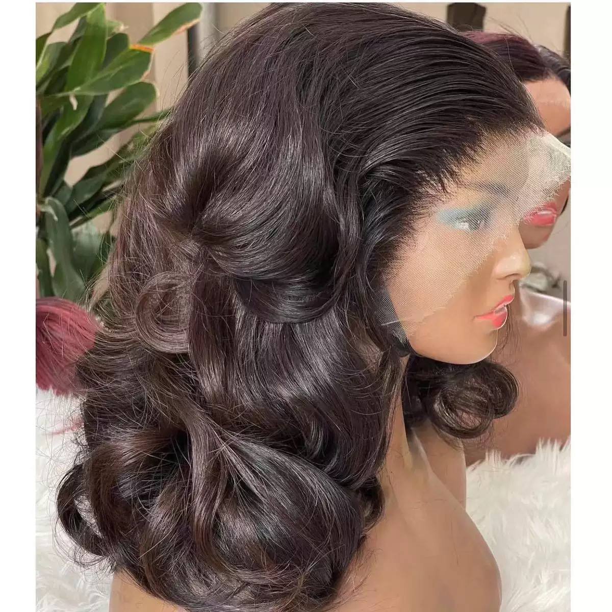 Jerry curly human hair image 4