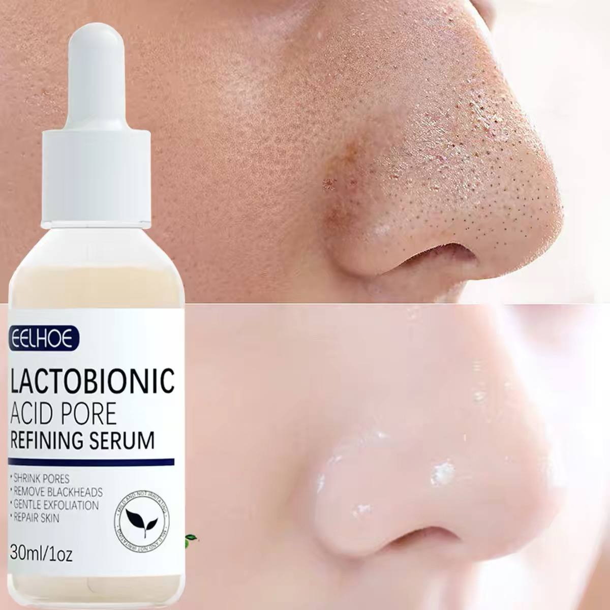 Lactobionic Acid pore-refining serum,  image 3