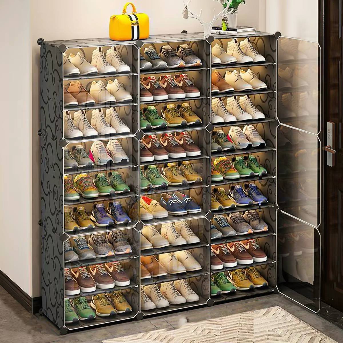 5-tier DIY shoe rack organizer image 4