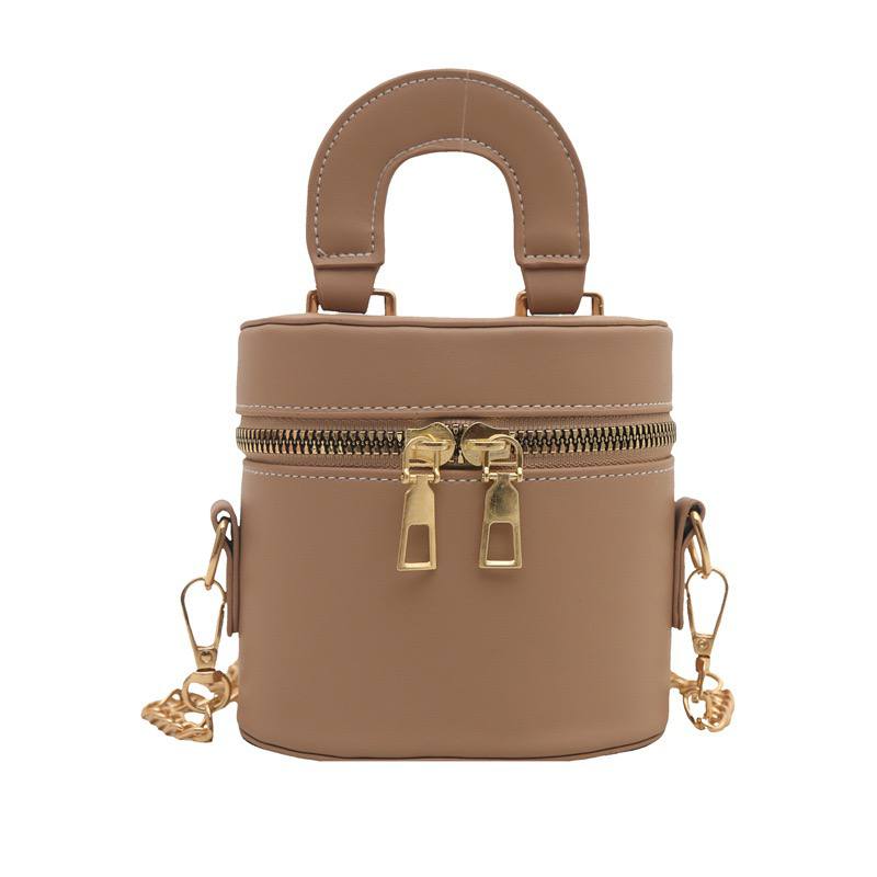   Mini cylinder vanity handbag 