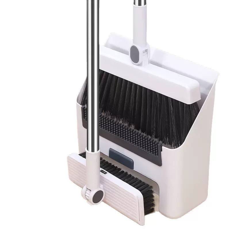  3-in-1 foldable broom and dustpan set image 4