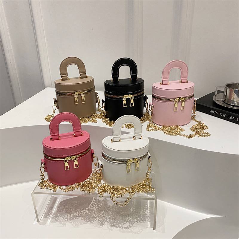   Mini cylinder vanity handbag  image 5