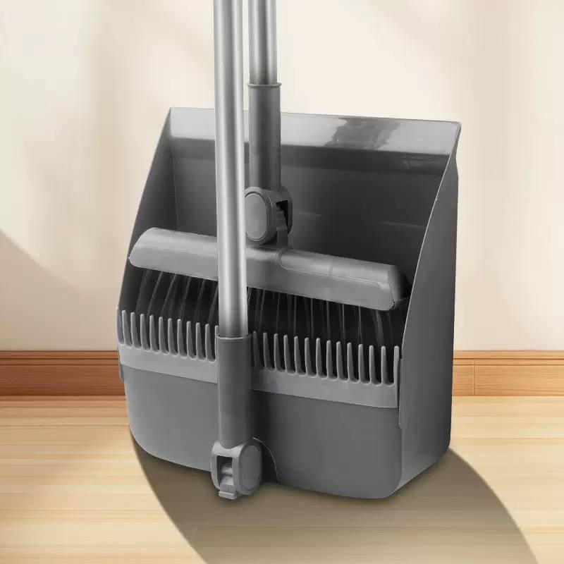  3-in-1 foldable broom and dustpan set image 8